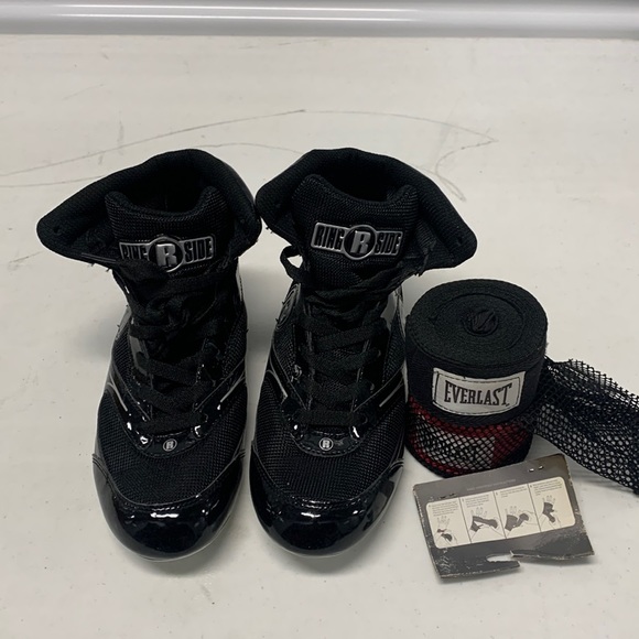 Shoes Ringside Diablo Wrestling Boxing Shoes Comes With Everlast Hand